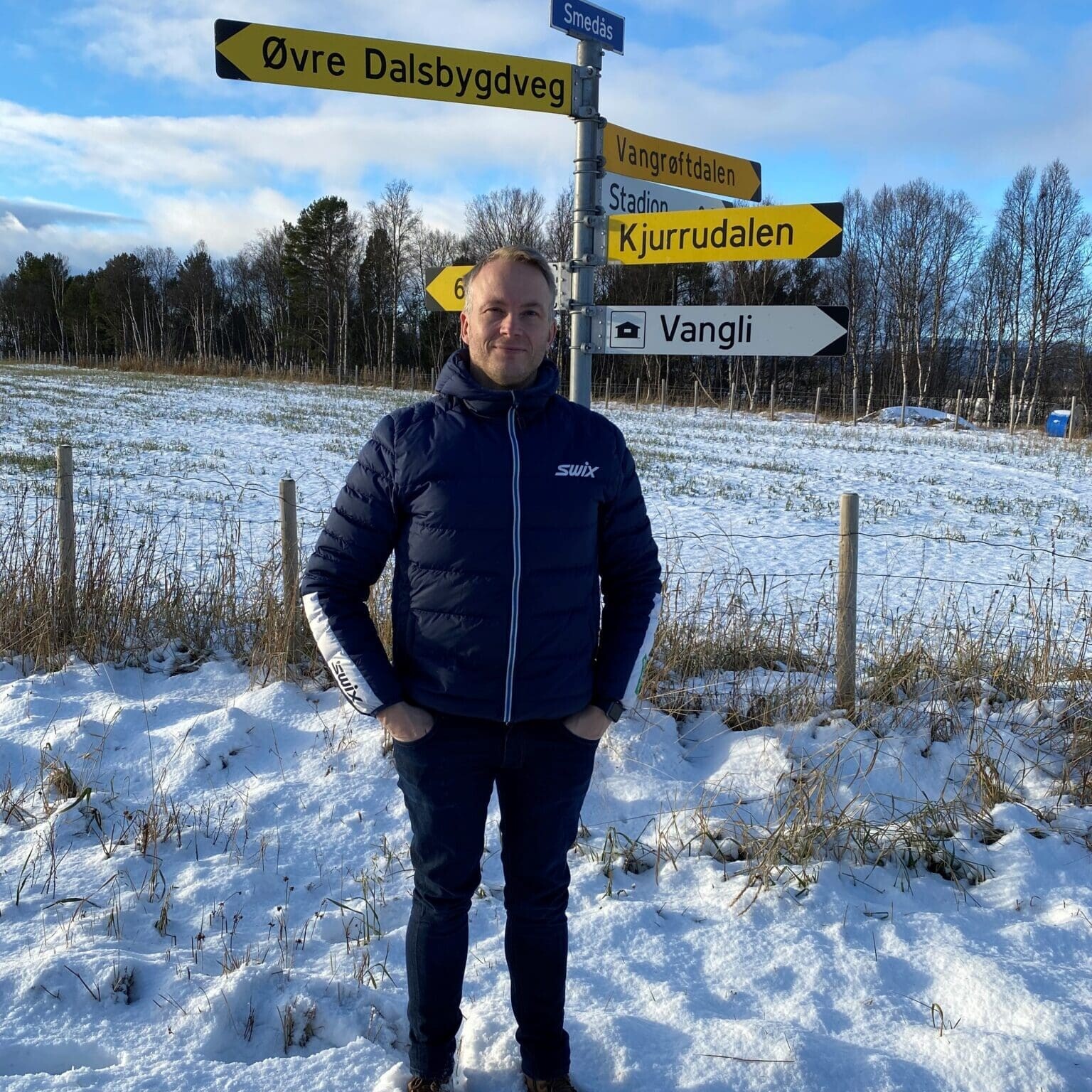 Veiskille: Øyvind Grytbak er fornøyd med at Ren Røros Digital når fram til svært mange; Det er på mange måter et veiskille. Foto: Torgeir Anda/Ren Røros.