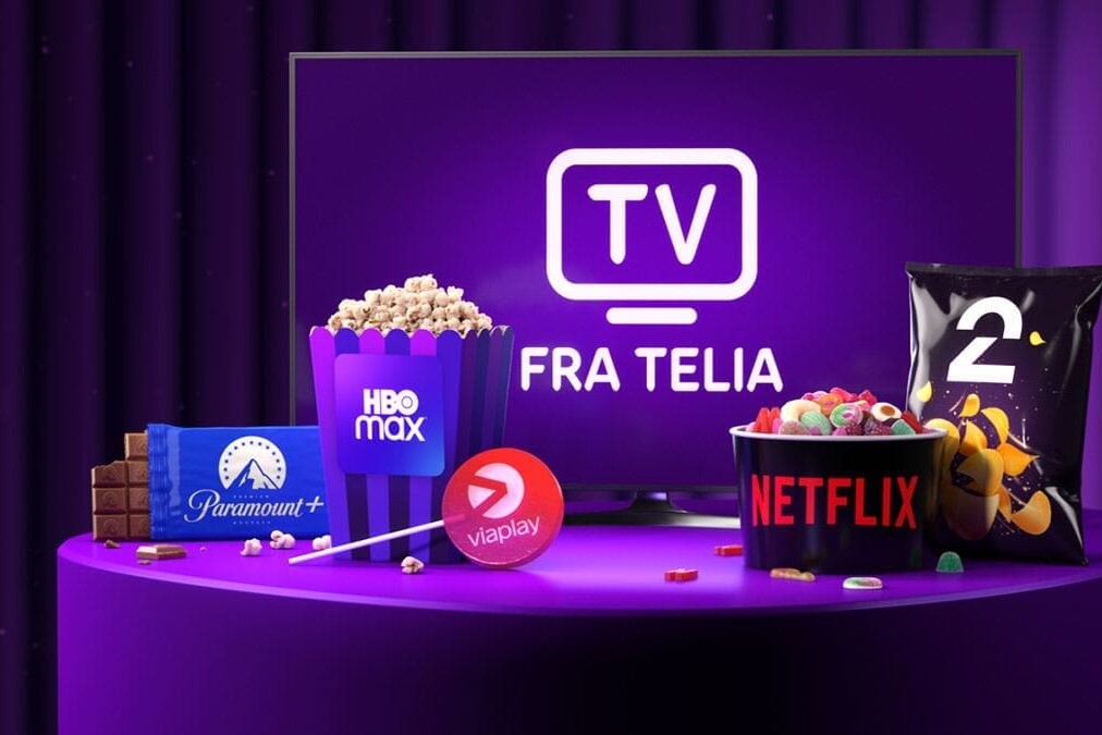 TV 2 Play i underholdningspakken. Foto: Telia