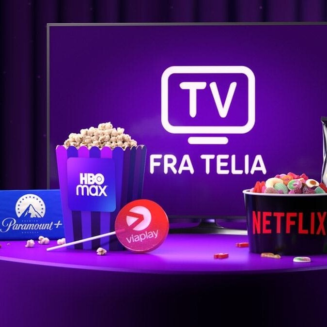 TV 2 Play i underholdningspakken. Foto: Telia